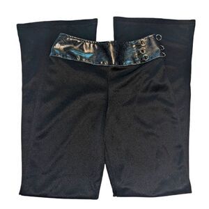 🤩‎ Joe Boxer vintage black flare pants size 7/8 🤩 2 for $20